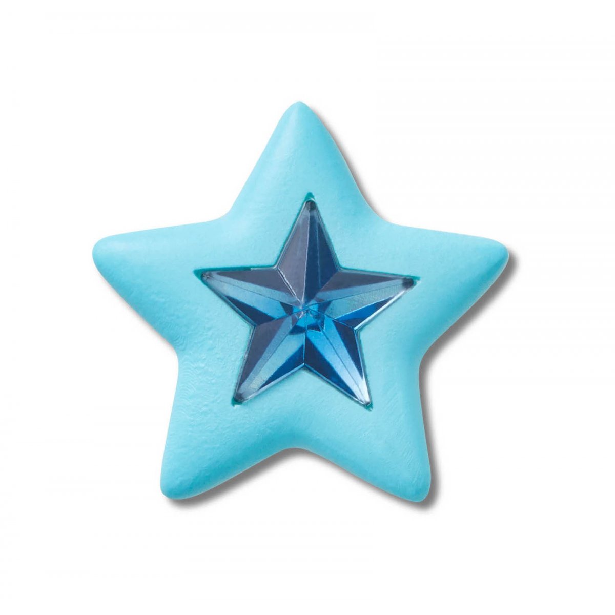 Blue star with gem